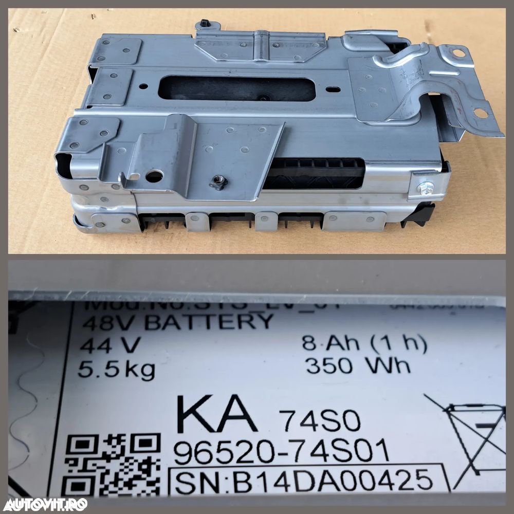 Baterie acumulator suzuki vitara SZ5 hybrid 1.4 benzina 8Ah ( 1h ) 44V - 2