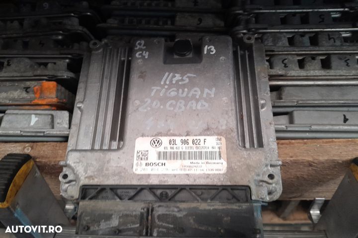 Calculator motor ECU 03L906022F 03L906022F Volkswagen VW Tiguan 1 5N - 1