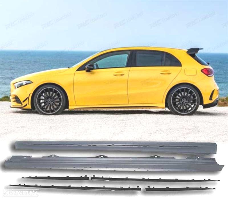 EMBALADEIRAS MERCEDES W177 18- LOOK AMG A45 - 1
