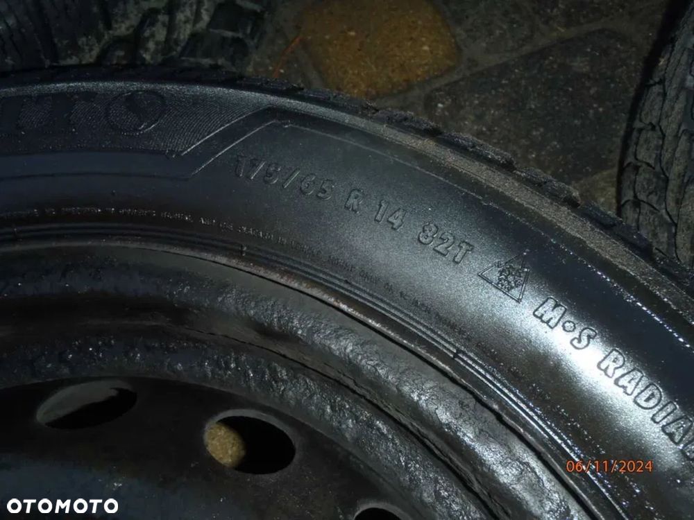 koło felga opona zima dacia renault clio kangoo thalia modus 14 4x100 - 6