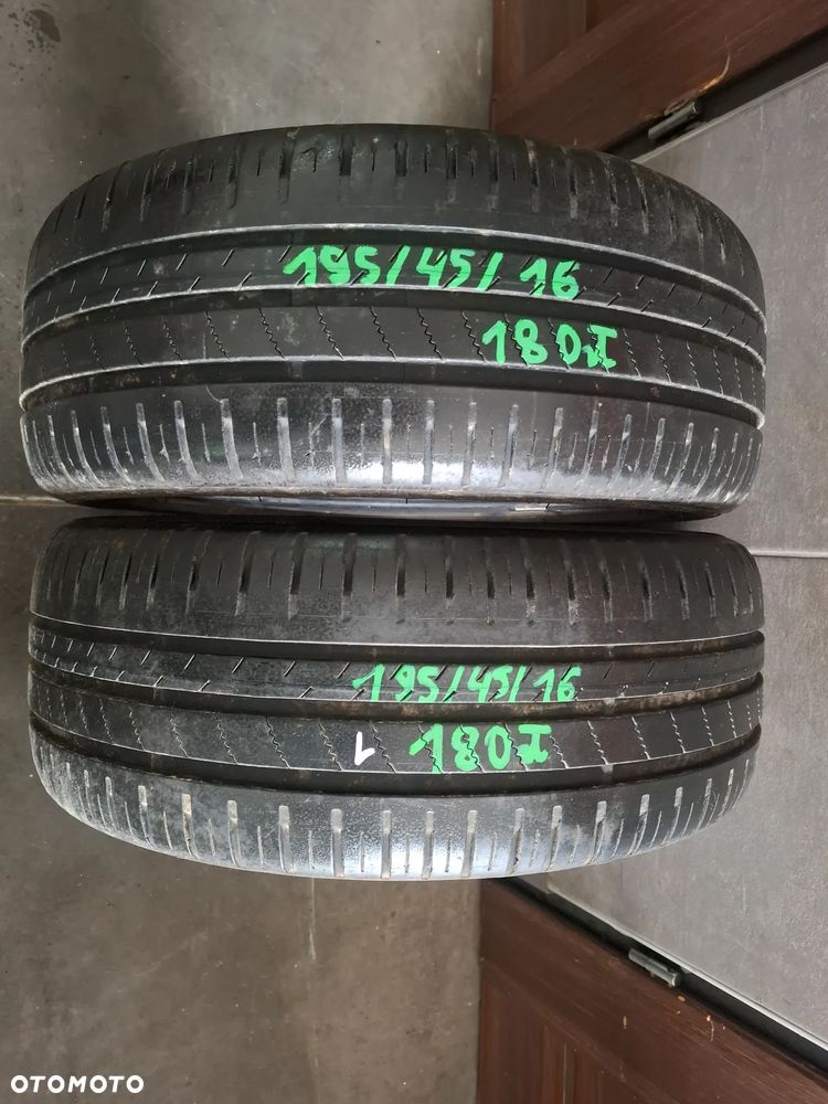 2x Opona lato Goodyear Efficient Grip 195/45R16 komplet 2021 rok bieżnik 5mm - 1