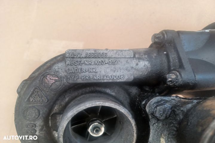TURBOSUFLANTA 1.7 CDI A668096 MX1253 MX1253 Mercedes-Benz A-Class - 1