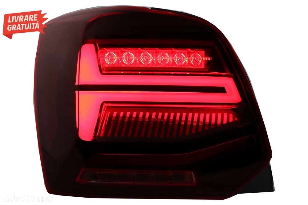 Stopuri Full LED VW POLO 6R 6C 61 (2011-2017) Semnal Dinamic Led Vento Look- livrare gratuita - 10