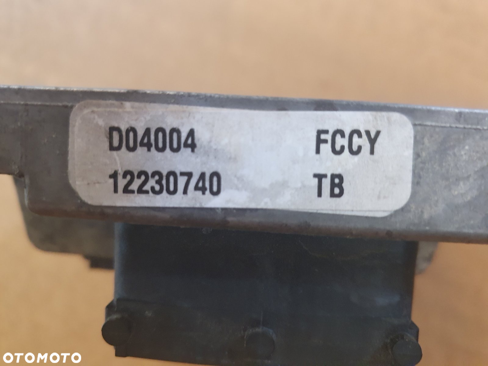 KOMPUTER STEROWNIK SILNIKA OPEL ASTRA ZAFIRA 1.6 MT35E 12230740 - 4