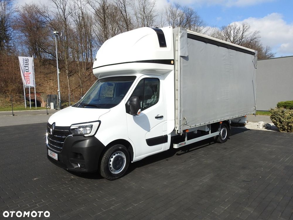 Renault MASTER  PLANDEKA 10 PALET WEBASTO TEMPOMAT LEDY PNEUMATYKA KLIMATYZACJA  165KM - 7
