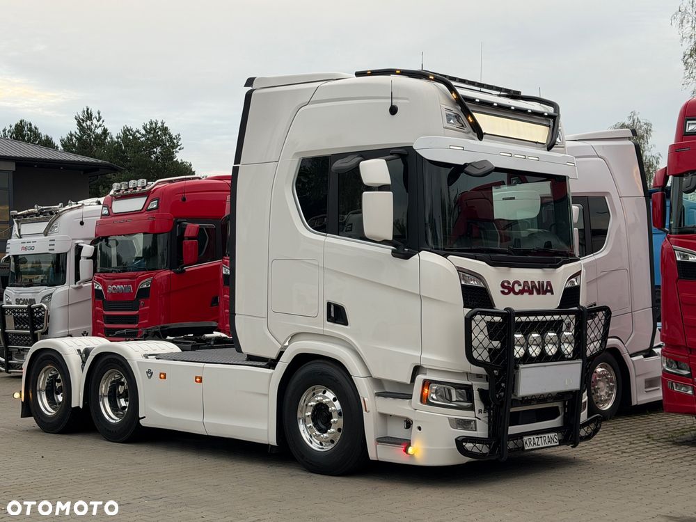 Scania R650 bez EGR SCANIA 6x4 66ton DMC pełna opcje - 7