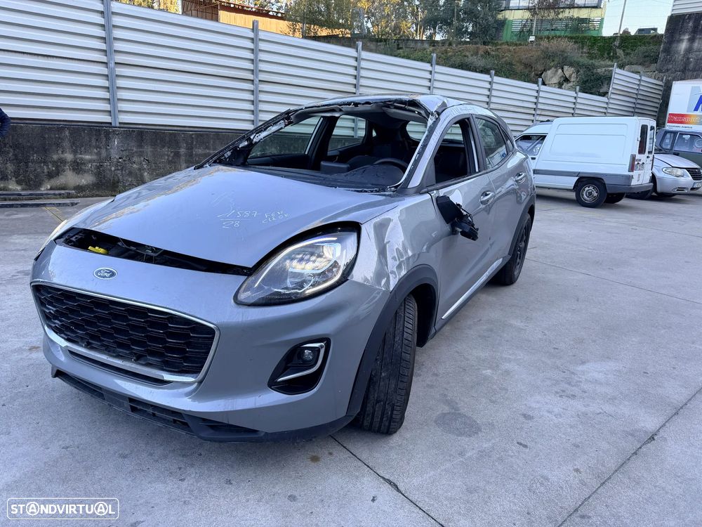 FORD PUMA 1.0 ECOBOOST 125 CV HIBRID TITANIUM MOTOR B7JB CAIXA POWERSHIFT EM FIM DE VIDA (CENTRO DE ABATE) - 2