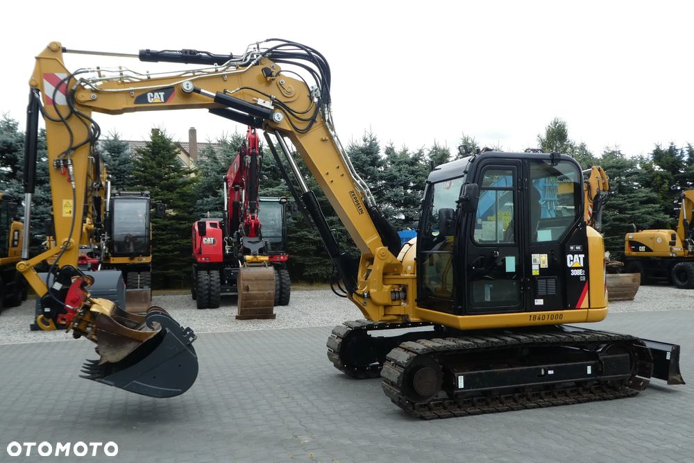 Caterpillar 308 E2 CR Z NIEMIEC TRZY ŁYŻKI - 3