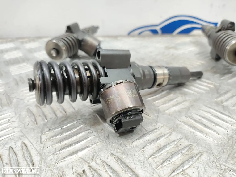 Conjunto Injetores Original Bosch VAG VW Volkswagen Audi Seat Skoda 2.0 TDI 140cv 0414720404 03G130073G - 14