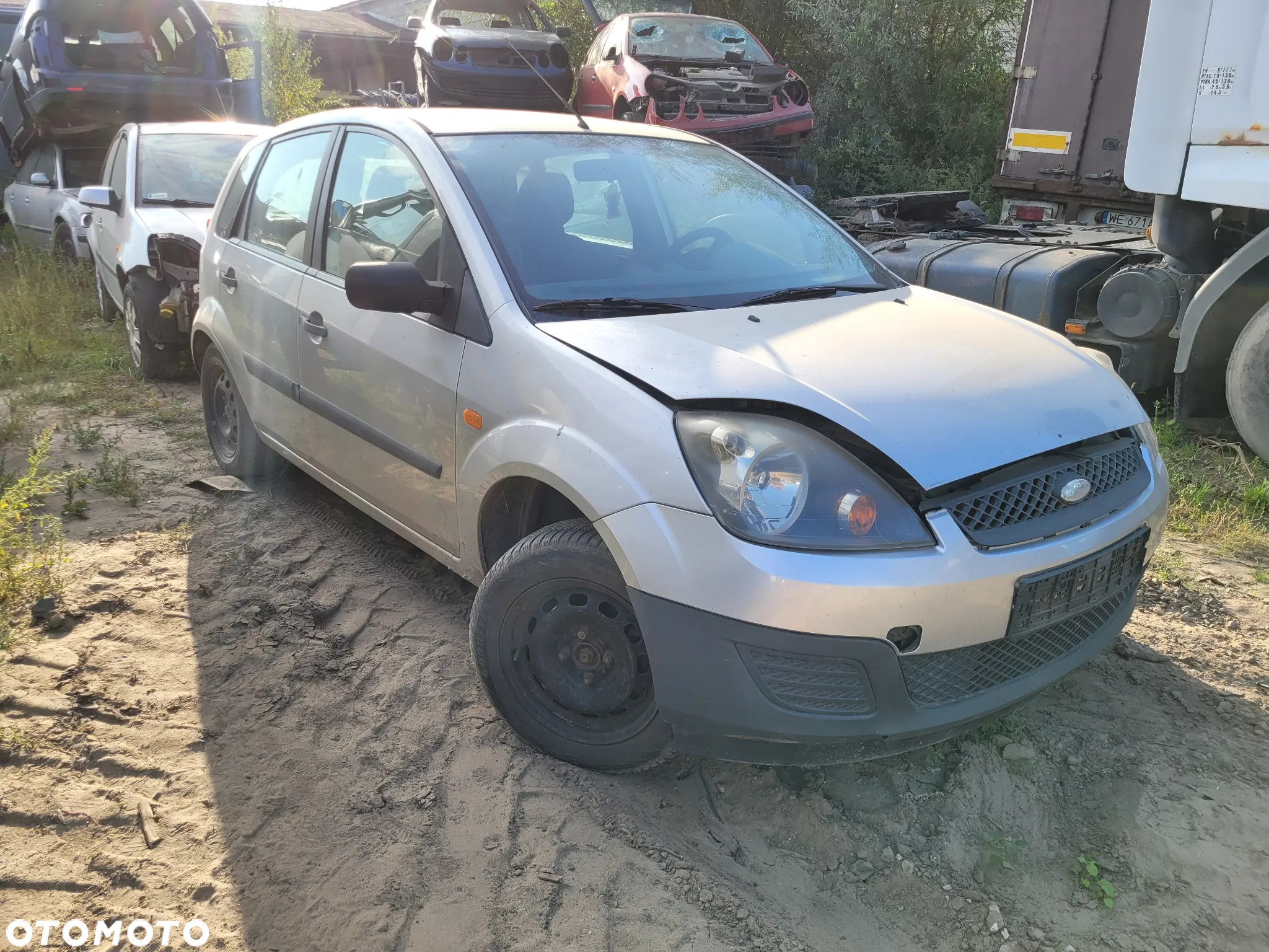 FORD FIESTA MK6 LIFT maska pokrywa silnika klapa bagażnika zderzak lampa reflektor pas przedni stop lampy halogeny - 2