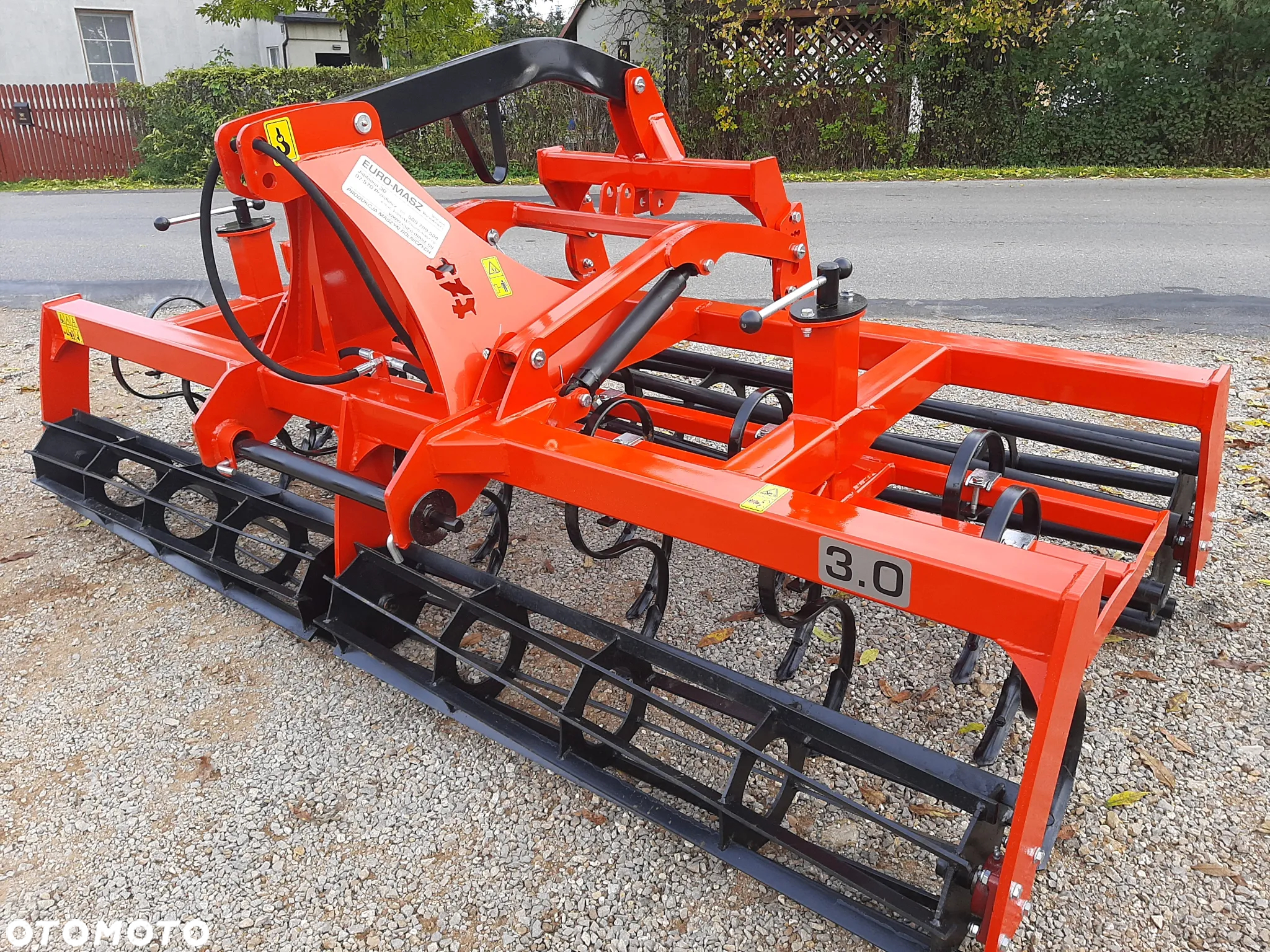 Agregat uprawowo-siewny 2,5/2,7/3m Hydropak kultywator+wałki EURO-MASZ - 3