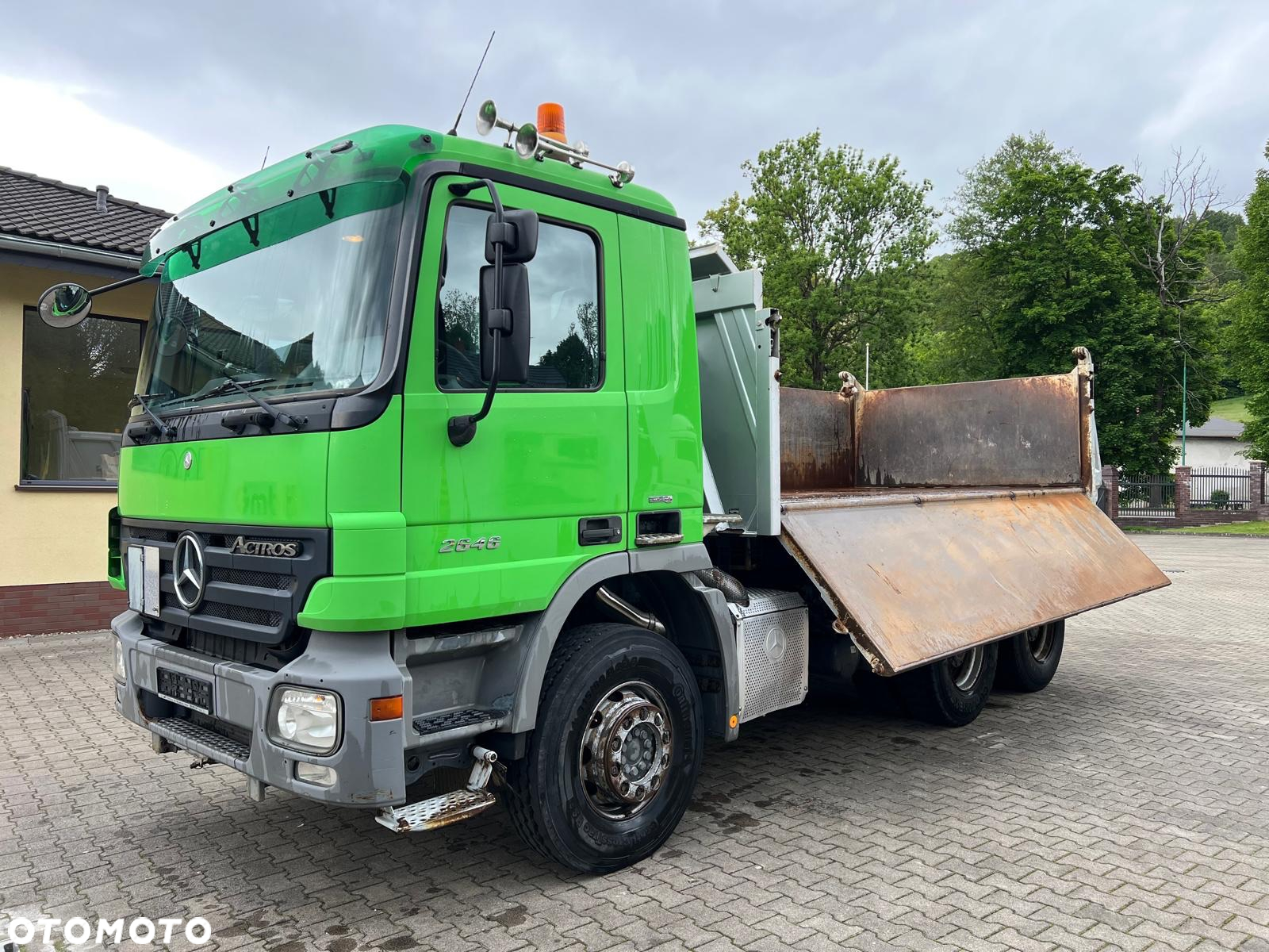 Mercedes-Benz 2646 ACTROS MP2 wywrotka 6x4, 3-str. MEILLER, BORDMATIC, RETARDER - 2