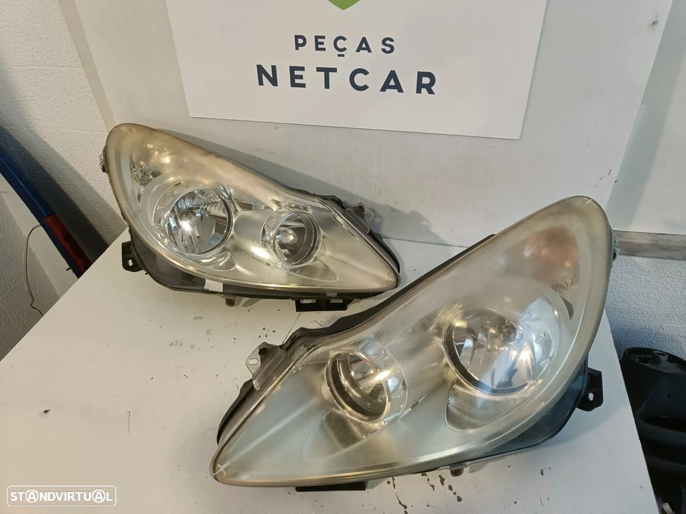 Farol optica Opel corsa D 2009 - 3