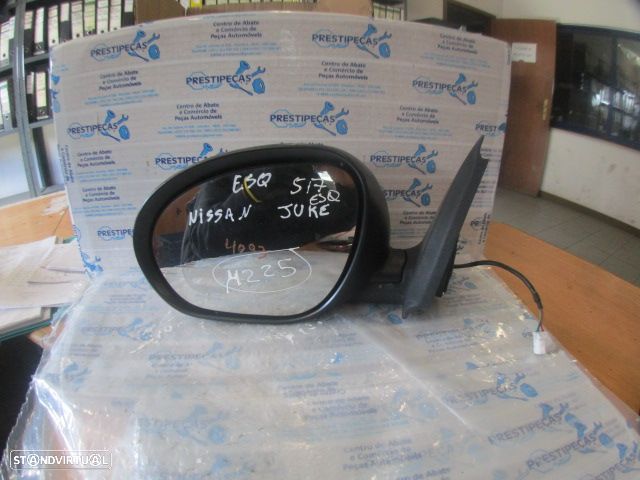 Espelho Esp4225 NISSAN JUKE 1 FASE 1 2012 1.5DCI 110CV 5P CINZA ESCURO ESQ ELETRICO 3 PINOS - 1