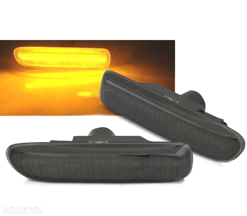 INDICADORES BMW E46 LED DINAMICOS FUMADO - 1