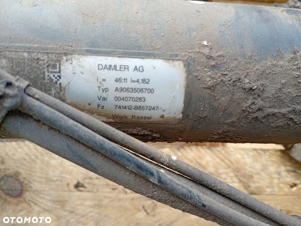 most tylny dyfer tył mercedes sprinter w906 vw crafter 2e 46:11 46/11 46 11 A9063506700 - 9
