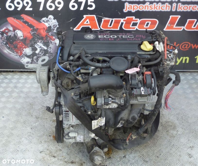 SILNIK OPEL VECTRA C SIGNUM 2.2 16V Z22YH 157 TYS