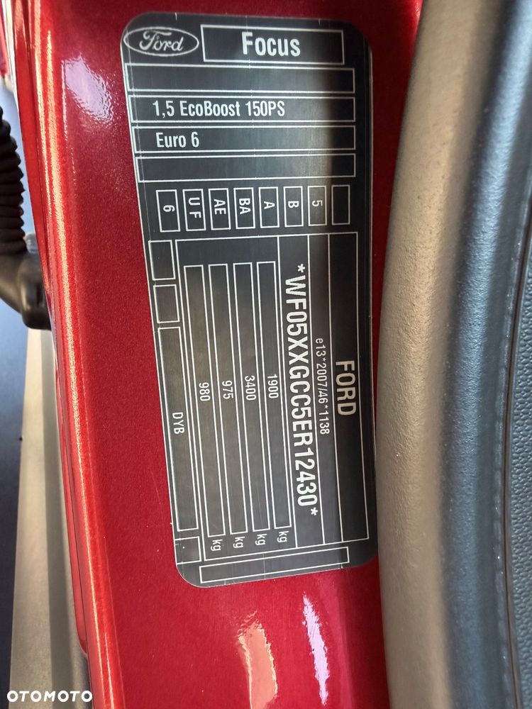 Ford Focus 1.5 EcoBoost Titanium ASS - 38