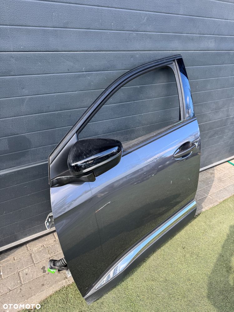PEUGEOT 3008 5008 II DRZWI LEWY PRZÓD PRZEDNIE KOMPLETNE LUSTERKO EVL DEMONTAŻ - 2