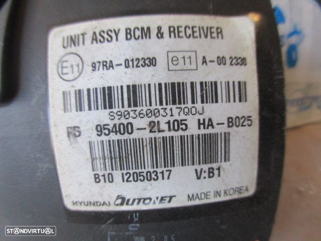 Modulo 97RA012330  954002L105 HYUNDAI I30 SW 2010 1.6CRDI  16V 115CV 5P CINZA Módulo Fecho Central - 3