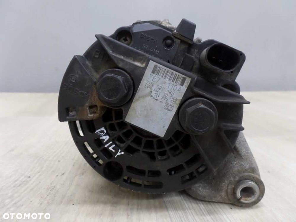 IVECO DAILY DUCATO III BOXER 3.0 06- ALTERNATOR 504087183 0124325122 110A - 3