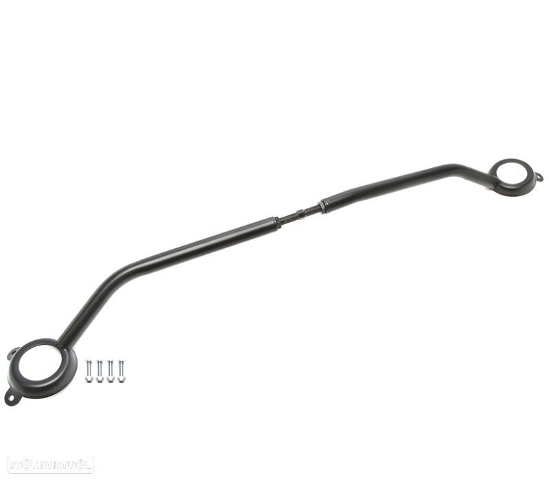 BARRA ANTI-APROXIMAÇÃO AJUSTÁVEL OPEL CORSA C 00-06 PRETO - 1