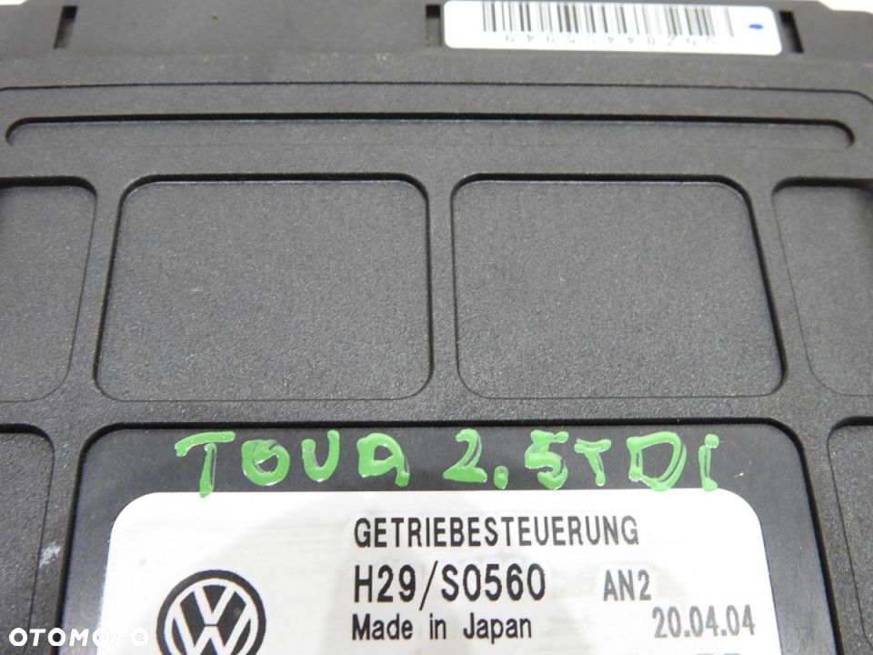 MODUŁ STEROWNIK SKRZYNI AUTOMAT TOUAREG I 2.5 TDI - 7