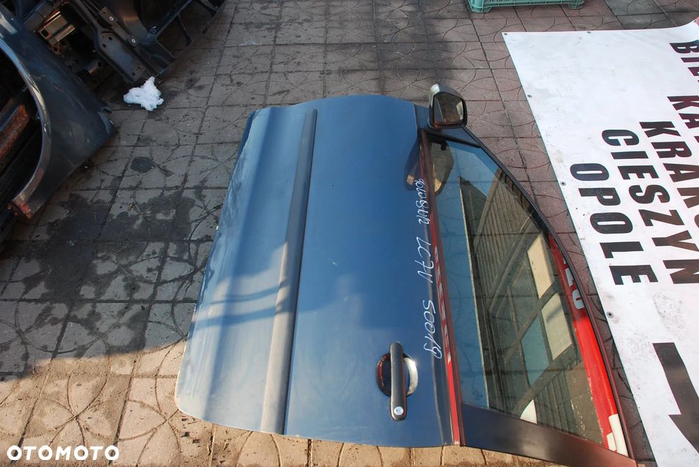 vw volkswagen polo 9N FL drzwi kolor LC7V nr 50019 WYSYŁKA - 3