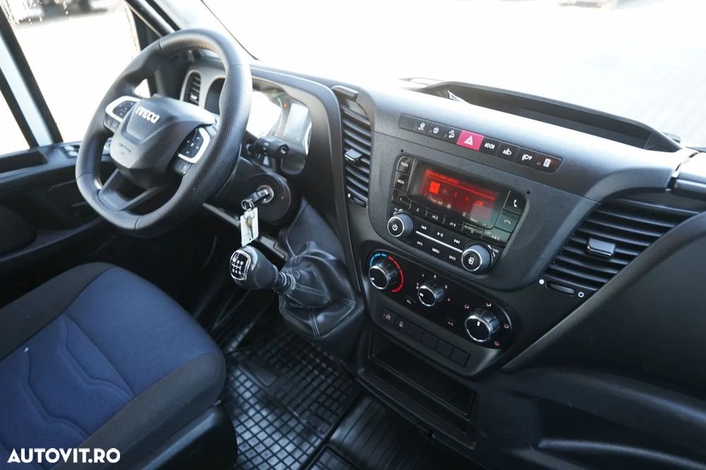 Iveco DAILY 35-140 / BENĂ BASCULABILĂ DIN OȚEL / ROȚI DUBLE PE PUNTEA SPATE / CUTIE DE VITEZE MANUALĂ / IMPORT - 28