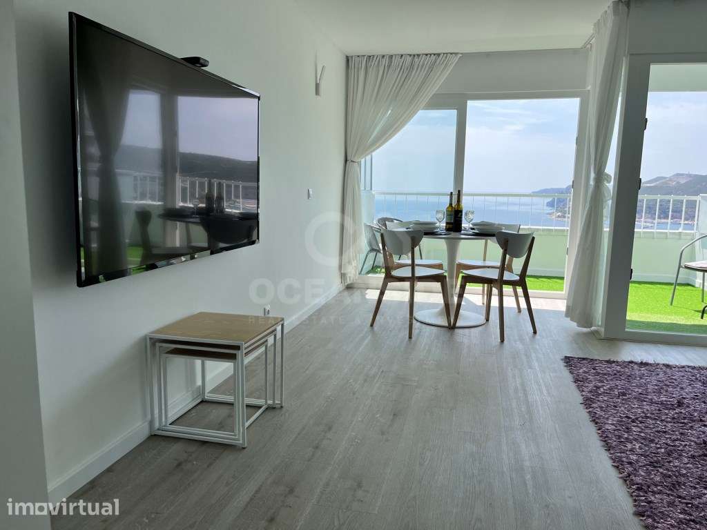 Apartamento T1, Totalmente renovado, com terraço e vista mar - Sesi... - Grande imagem: 5/43