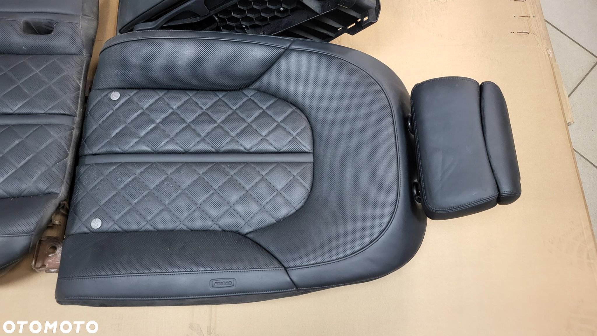 Fotele Kanapa Tył Skóra Audi A8 D4 - 4