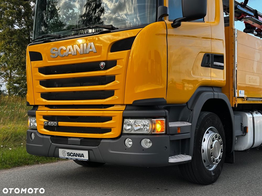 Scania G450 bez EGR 6x2 HDS dźwig Palfinger PK12001l Idealny Stan - 9