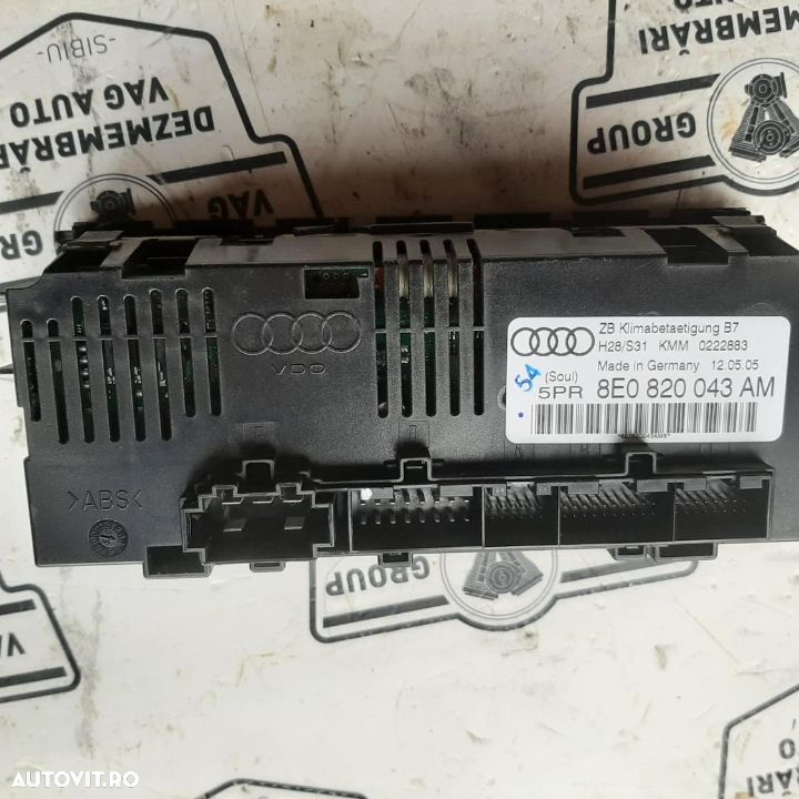 Unitate climatizare Audi A4 8E0820043AM - 2
