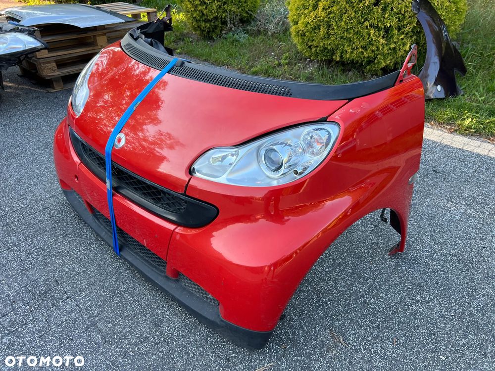 PRZÓD KOMPLETNY ZDERZAK PAS MASKA REFLEKTOR SMART FORTWO II - 2