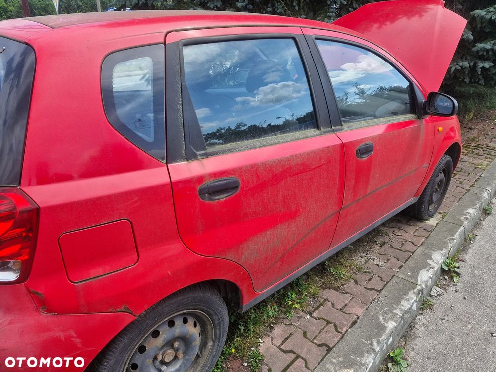 AVEO maska zderzak drzwi szyby silnik skrzynia lusterko pojazd na częsci demontaż - 4