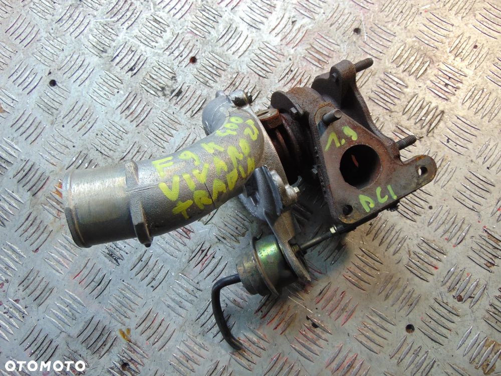 Turbosprężrka opel vivaro 1,9 dci f9k - 3