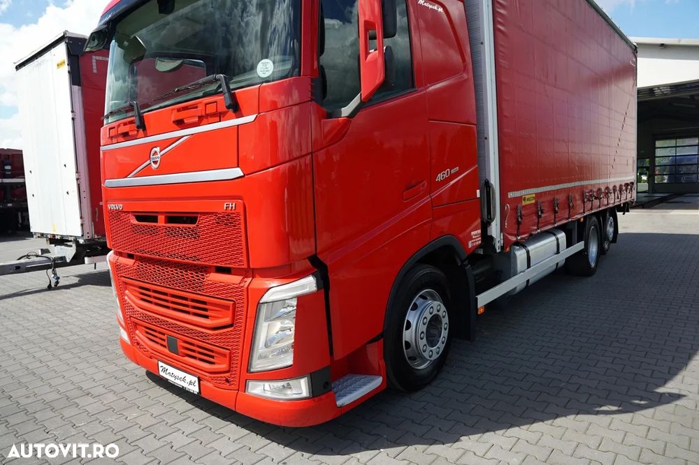 Volvo FH 460 / 7.4 M CORTINĂ / I-SAVE / I-PARK COOL / PUNTE RIDICATĂ / DIRECȚIE / CORTINĂ RANFORSATĂ - 8