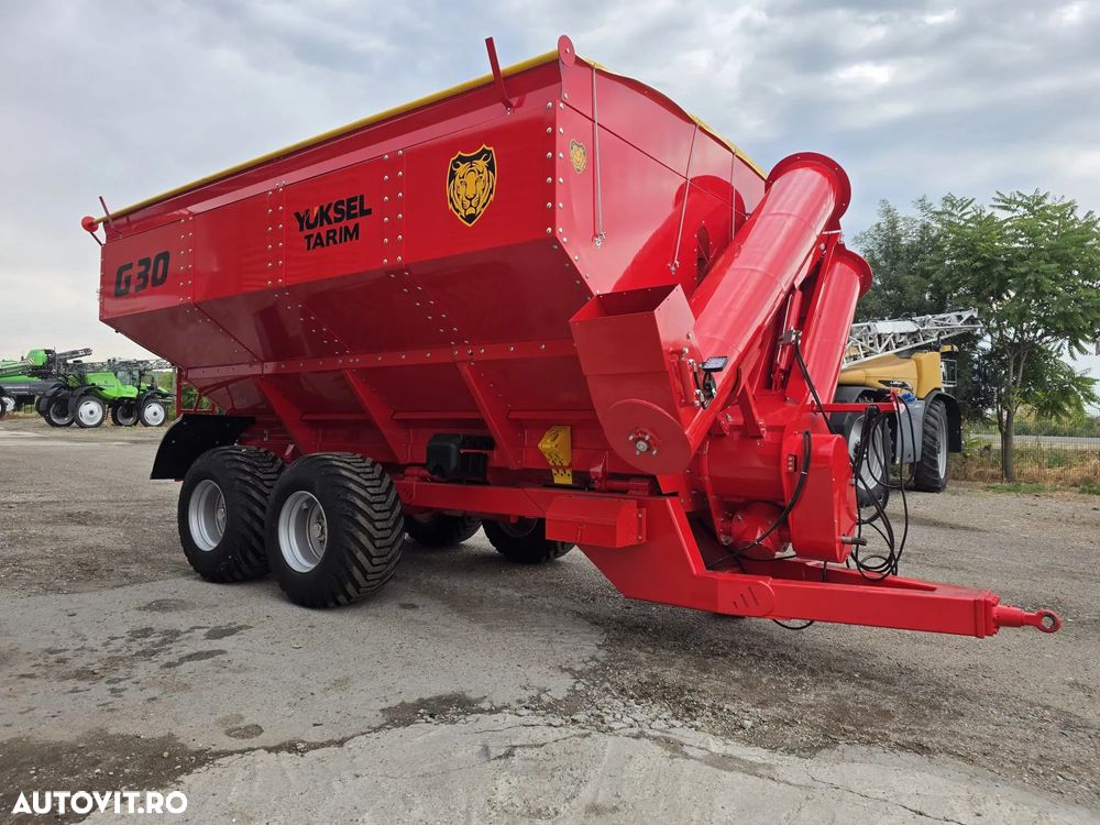 Alta Remorca transfer cereale Yuksel Tarim G30 - 11