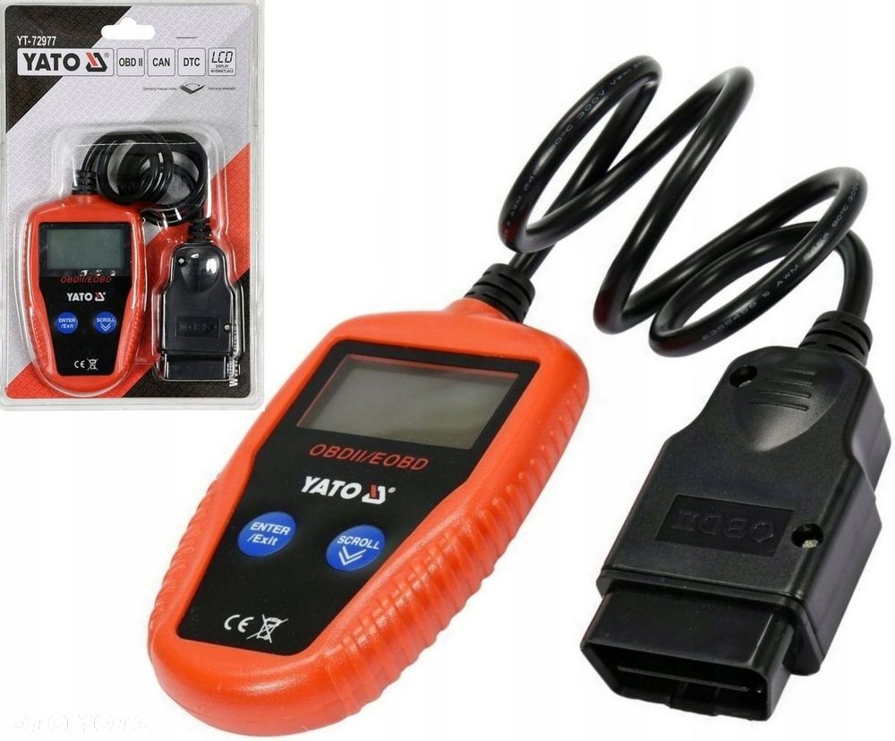 YATO TESTER DIAGNOSTYCZNY INTERFEJS OBD I OBD2 II - 9