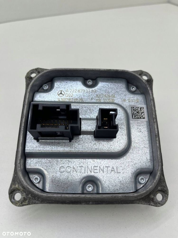 MERCEDES W205 W222 C217 MODUŁ PRZETWORNICA LAMPY LED A2228700789 - 2