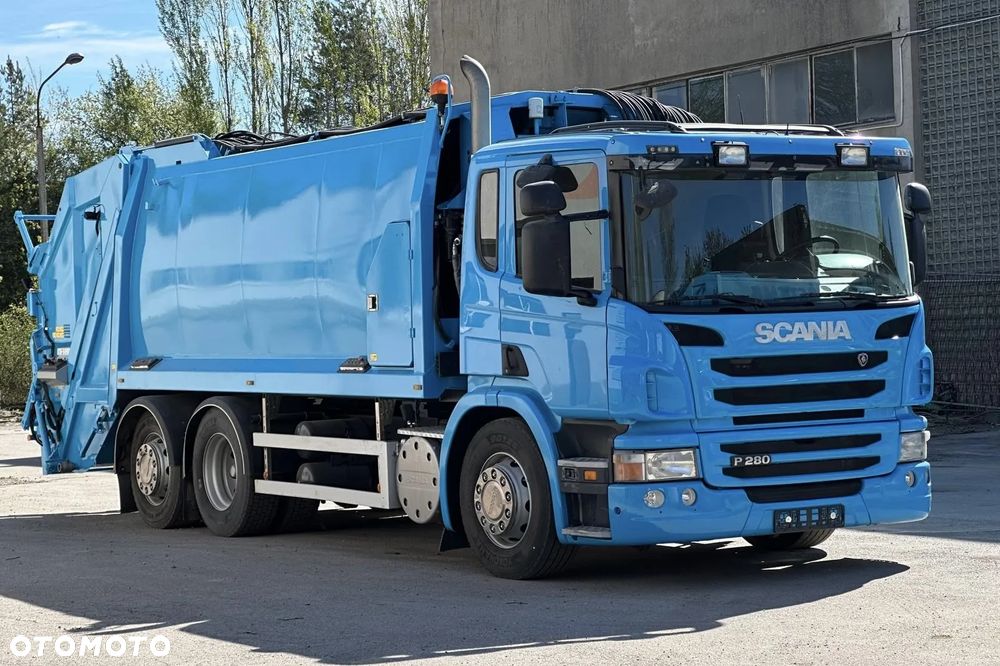 Scania P280 śmieciarka dwukomorowa JOAB 20m3 EURO 5 - 1