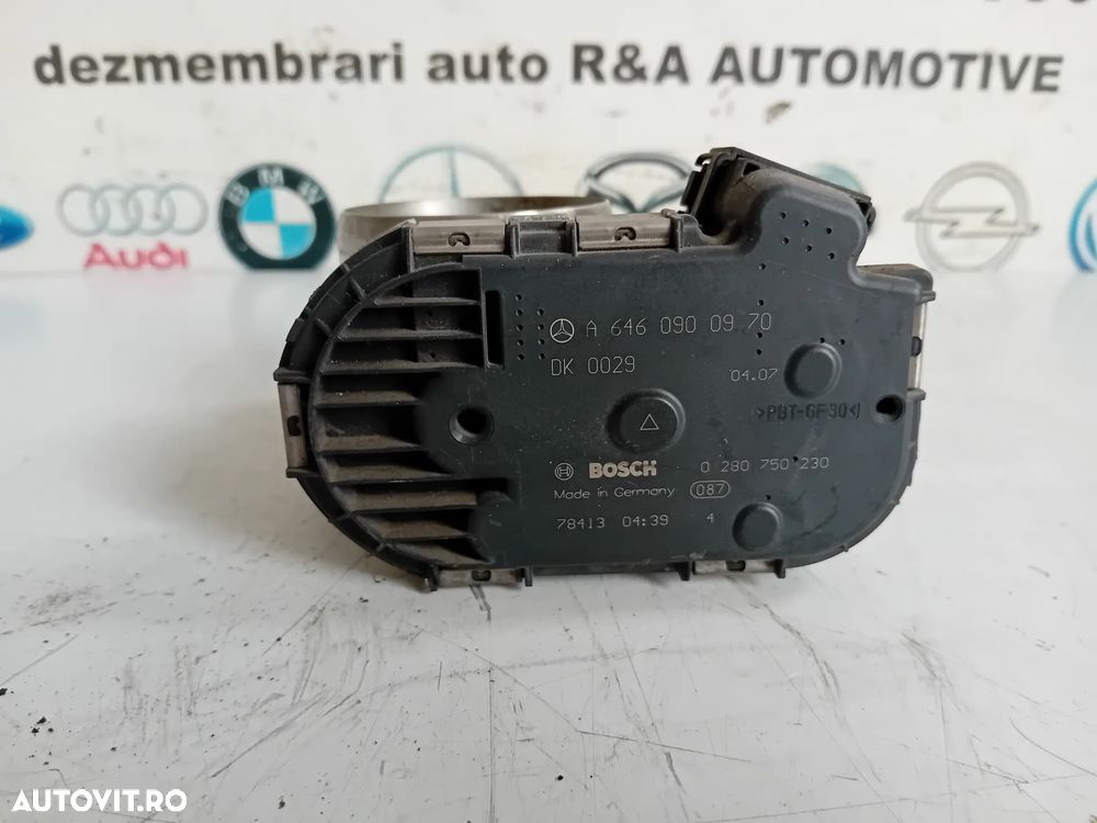 Clapeta Acceleratie Mercedes c Class W204 2.2 Cdi Euro 4 Cod A6460900907 Motor 646811 - 2