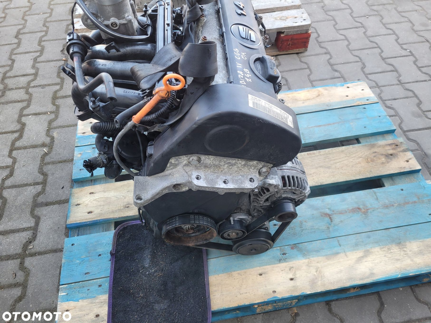 SILNIK 1.4 CGG IBIZA IV POLO 6R FABIA II 97 TYS KPL - 3