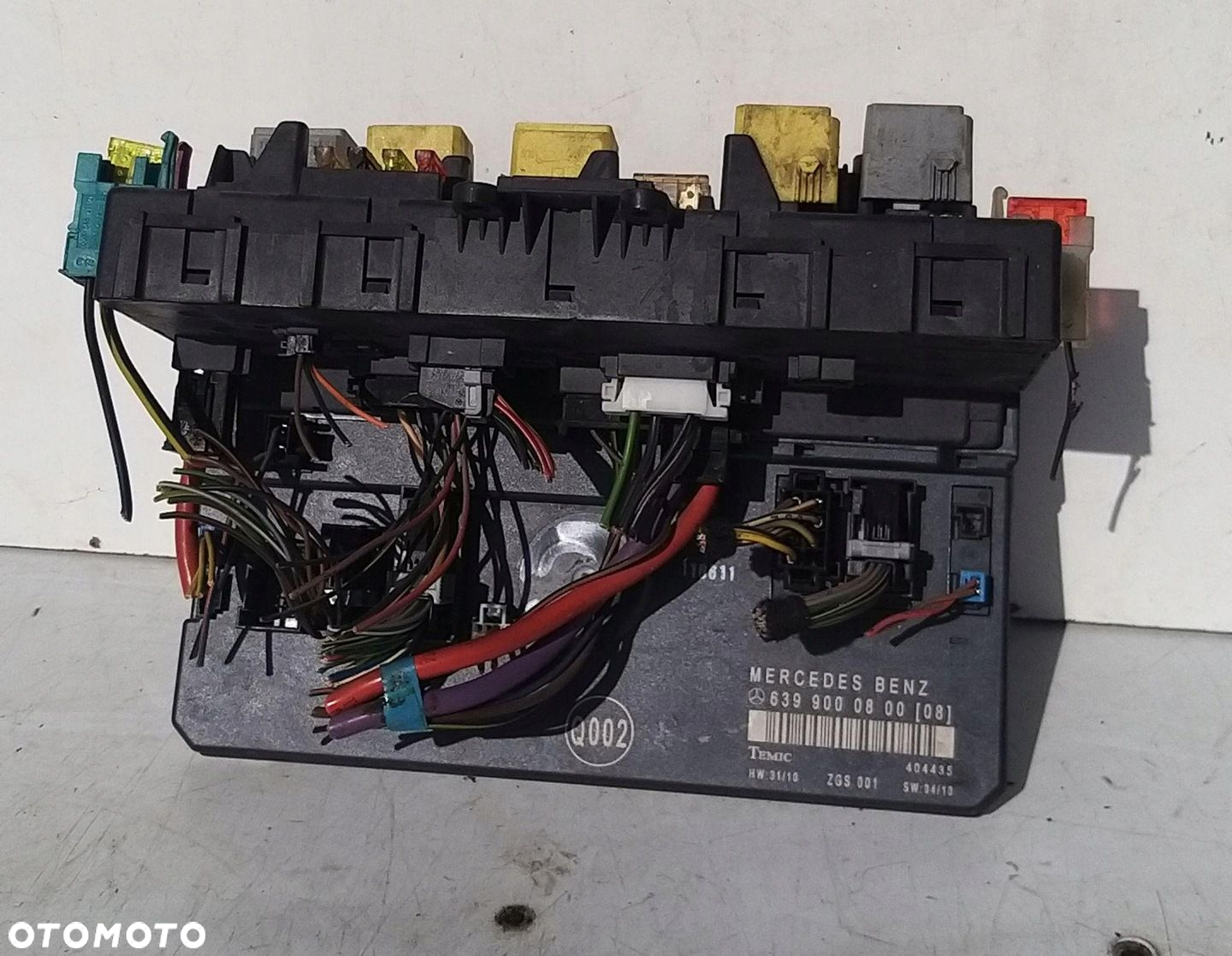Mercedes Vito W639 Skrzynka Bezpieczników MODUŁ SAM A6399000800 - 2