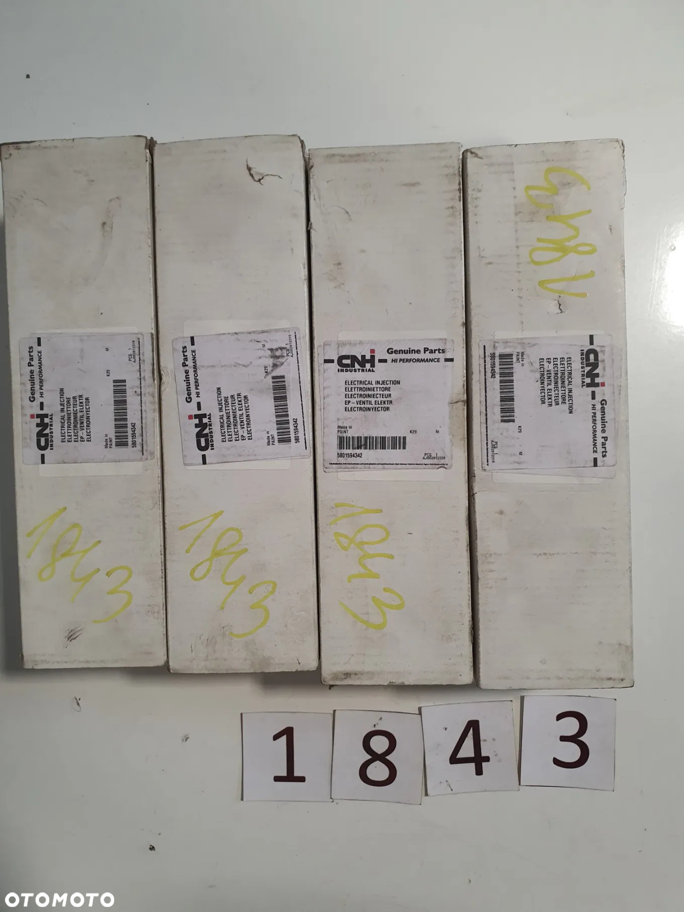 Wtryskiwacz, wtryskiwacze paliwa, Fiat DUCATO Iveco 2.3, 5801594342, 0445110520 - 5