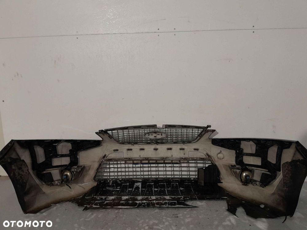 ^ ZDERZAK PRZÓD PRZEDNI DO FORD MONDEO MK4 4 IV G6 CZARNY HALOGENY - 5