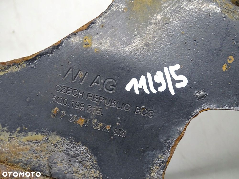 SANKI KOŁYSKA WÓZEK TRAWERS SILNIKA SKODA OCTAVIA III 5E 2.0 TDI 5Q0199315Q - 6