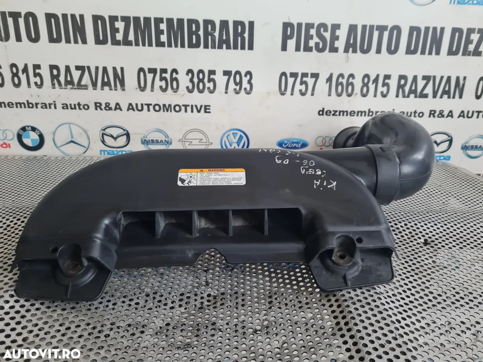 Furtun Tubulatura Admisie Priza Aer Trager Intercooler Turbina Kia Ceed An 2004-2005-2006-2007-2008 - 3