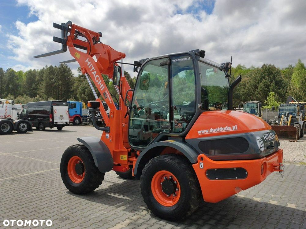 Hitachi ZW75 Wheel Loader Szybko-Złącze Widły Stan Bardzo Dobry - 5