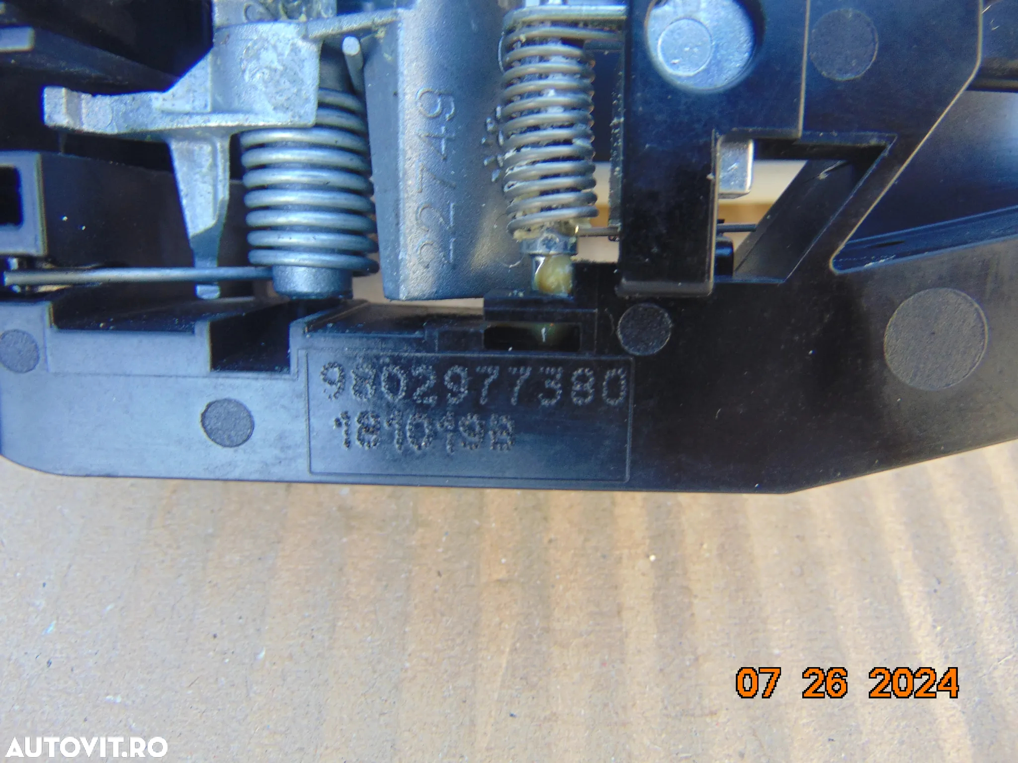 Maner usa exterior Peugeot 208 dupa 2019 manere usi exterioare fata spate stanga dreapta - 6